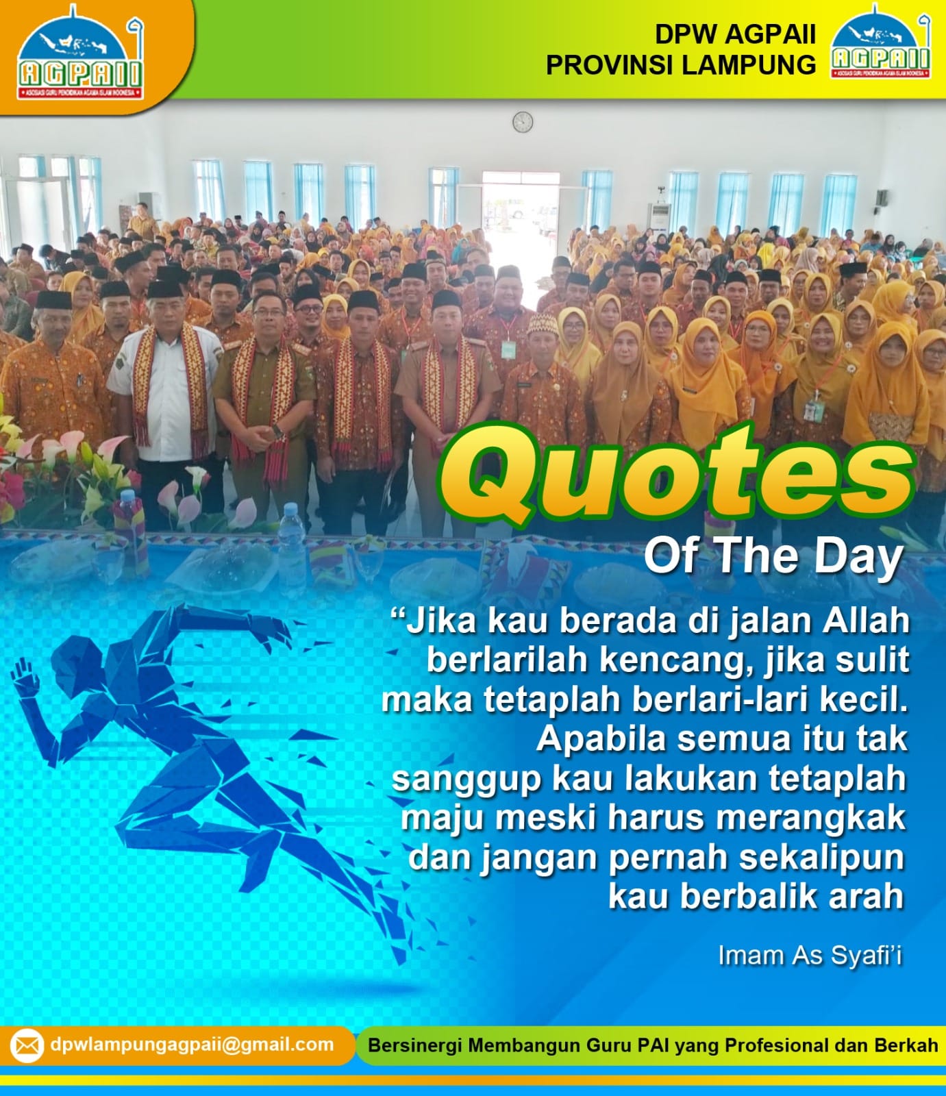 Quotes of the Day: Jangan Pernah Berbalik Arah di Jalan Allah