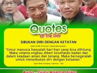 Sibukkan Diri dengan Ketaatan: Mengelola Umur yang Terbatas dengan Bijak